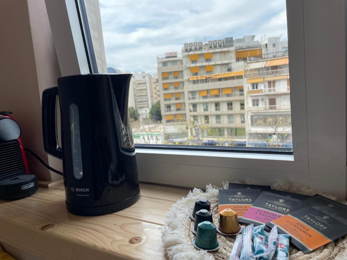 Cozy Apartment In Heart Athens Near Metro Fix 100M Εξωτερικό φωτογραφία